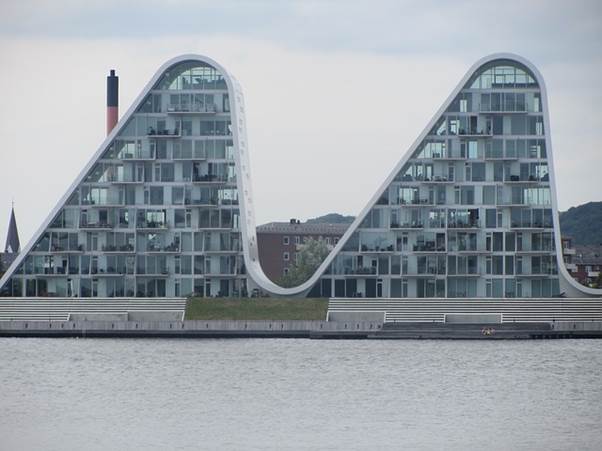 Vejle, Denmark, Apartments, Building, Unique